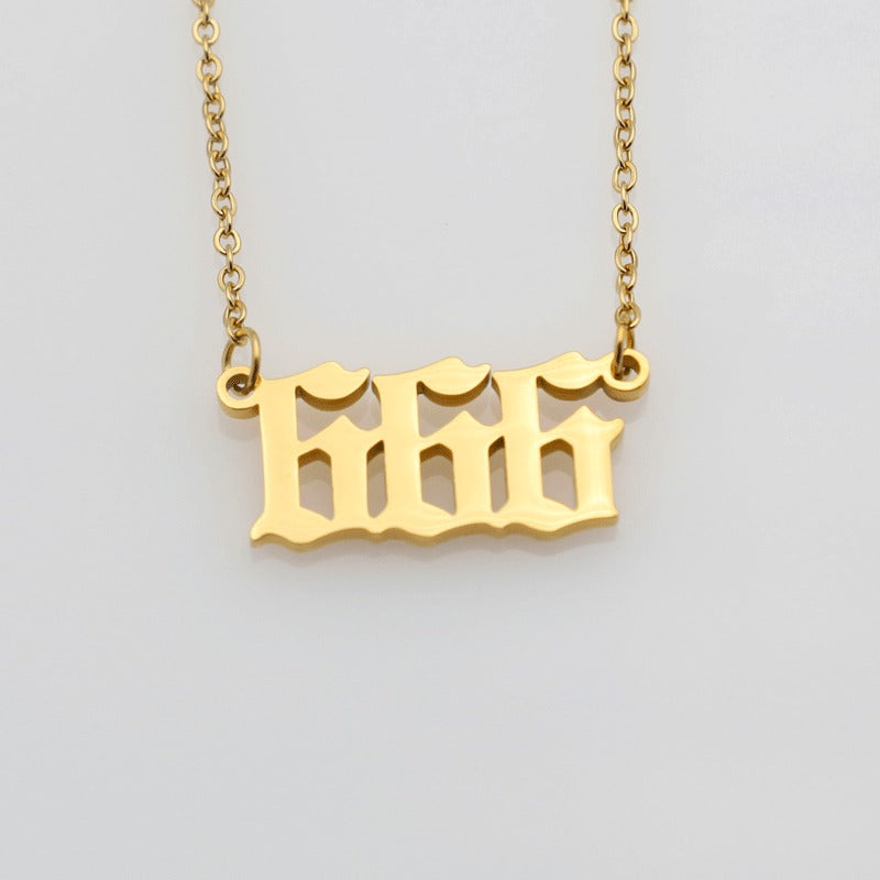 Elegant 18k gold-plated necklace for women - luxury fashion jewelry gift