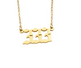 Elegant 18k gold-plated necklace for women - luxury fashion jewelry gift