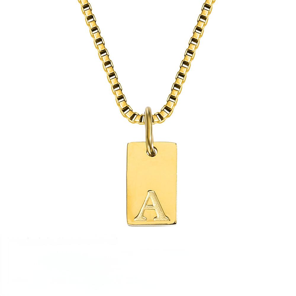 Elegant 18k gold-plated necklace for women - luxury fashion jewelry gift