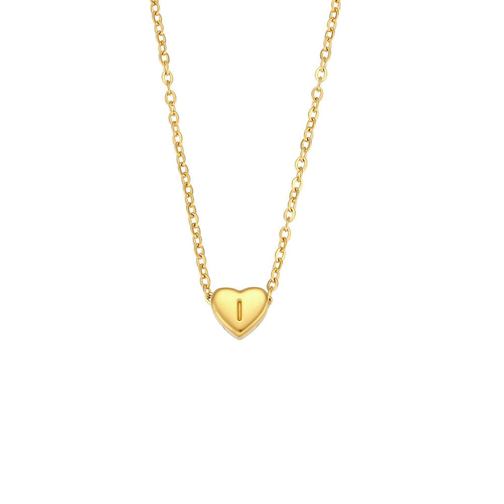 Gold Plated heart necklace