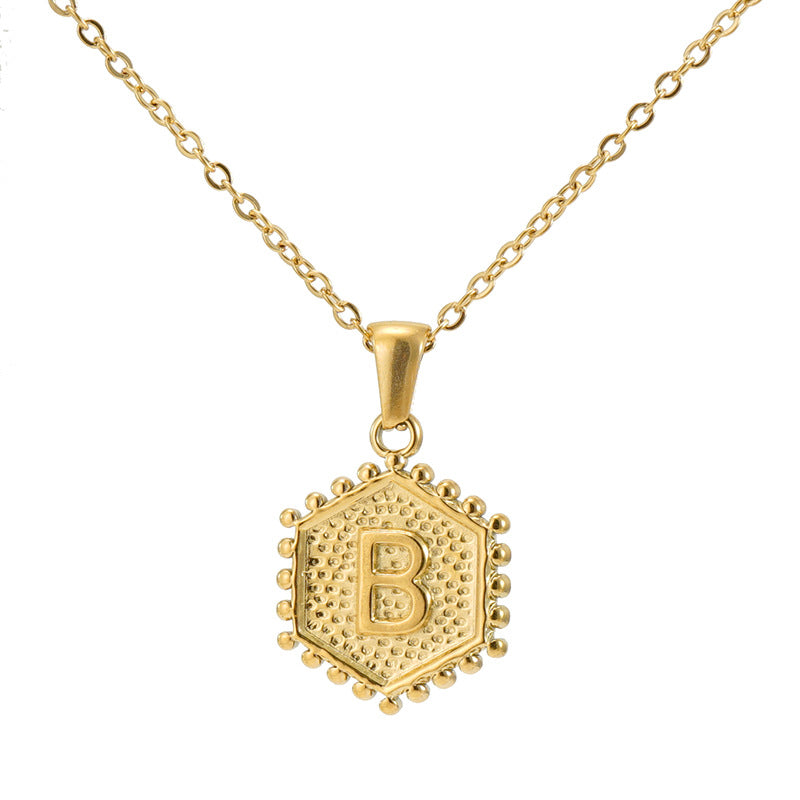 Elegant 18k gold-plated necklace for women - luxury fashion jewelry gift