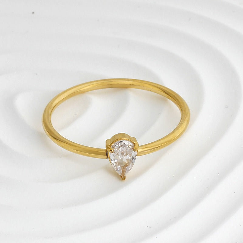 Stainless steel
Tarnish free & waterproof
CZ stone
Stone size: 6mm x 4mm
Weight approx: 1g
Choose your size