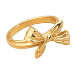 Simple bow Ring