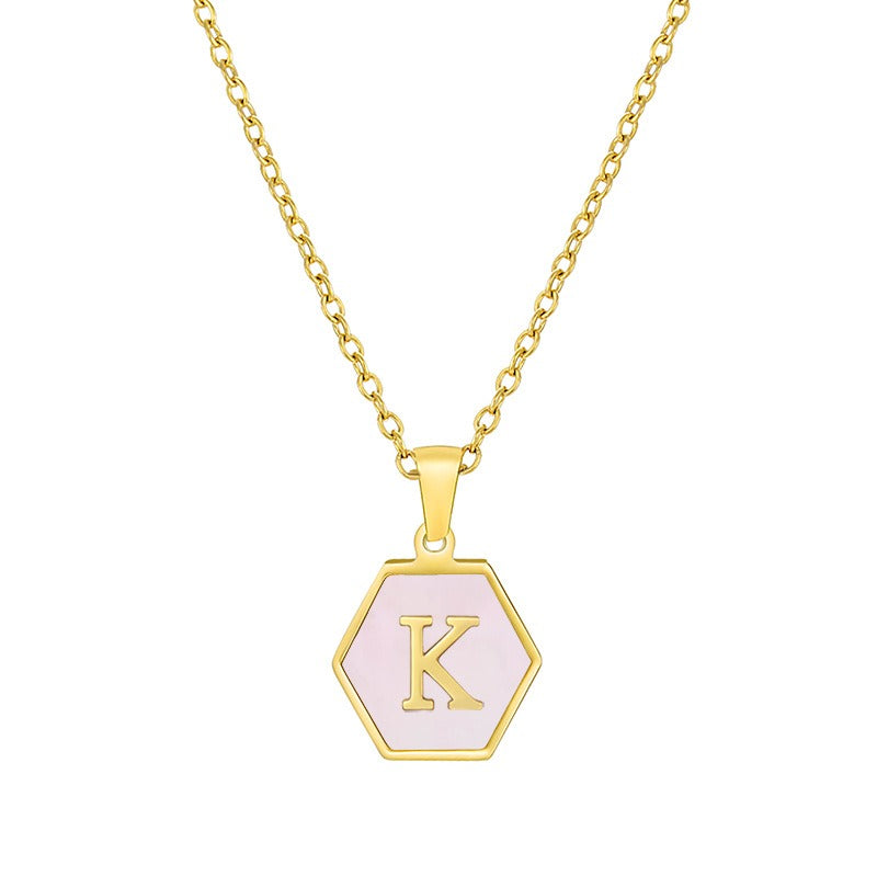 Lulu Initial Necklace