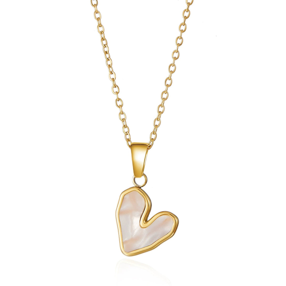Pearl heart Necklace