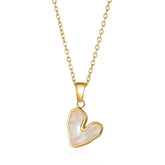 Pearl heart Necklace