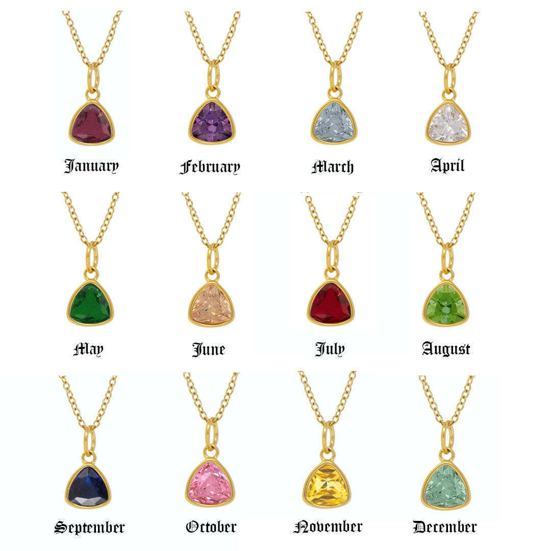 Birthstone love Necklace