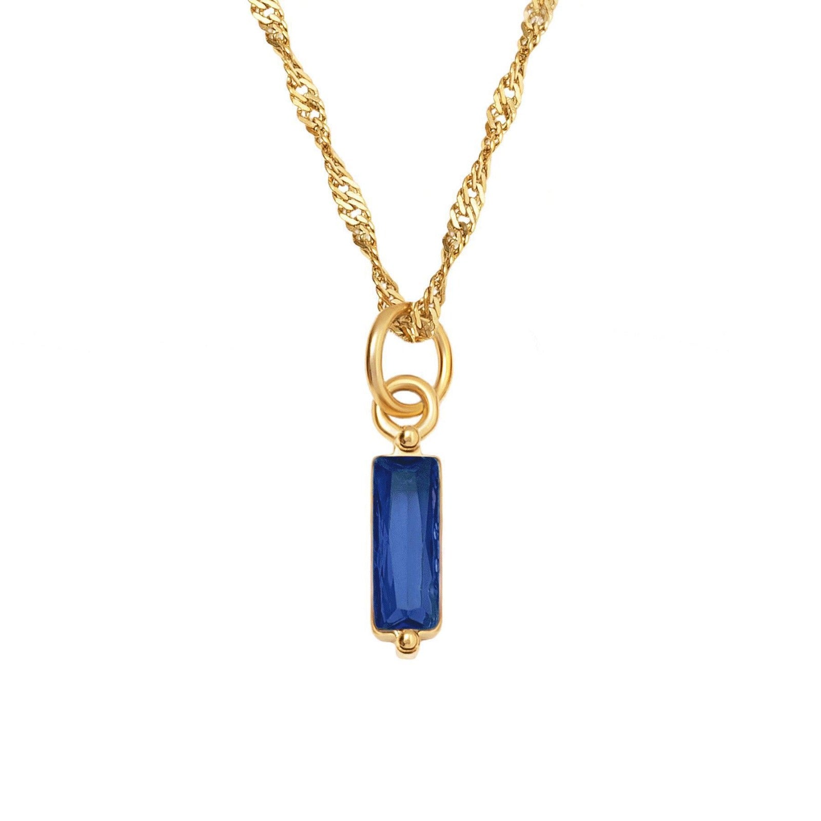 Quartz Birthstone Necklace