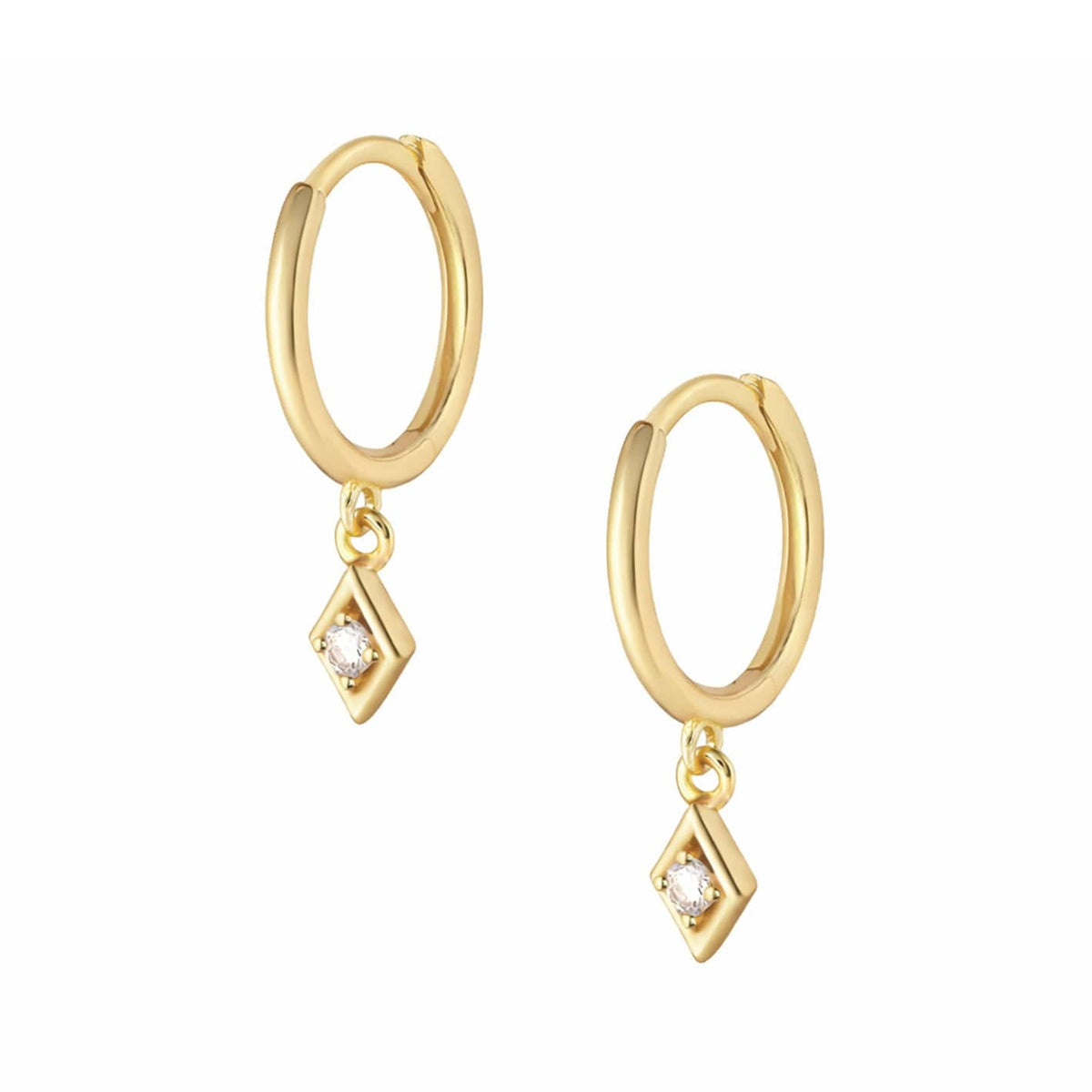 Cove Hoop Earrings — Pink Island Earrings | Tarnish-Free Waterproof Jewellery Australia