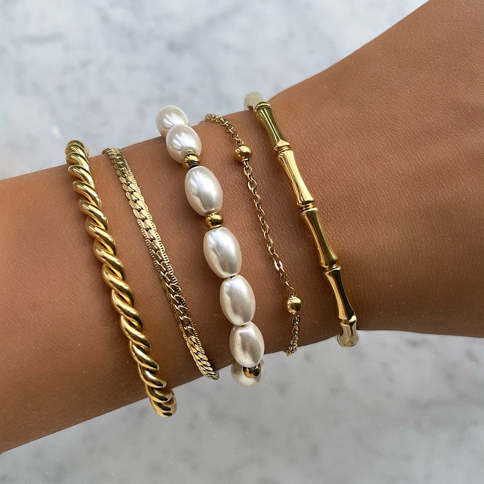 Aloha Pearl Bracelet