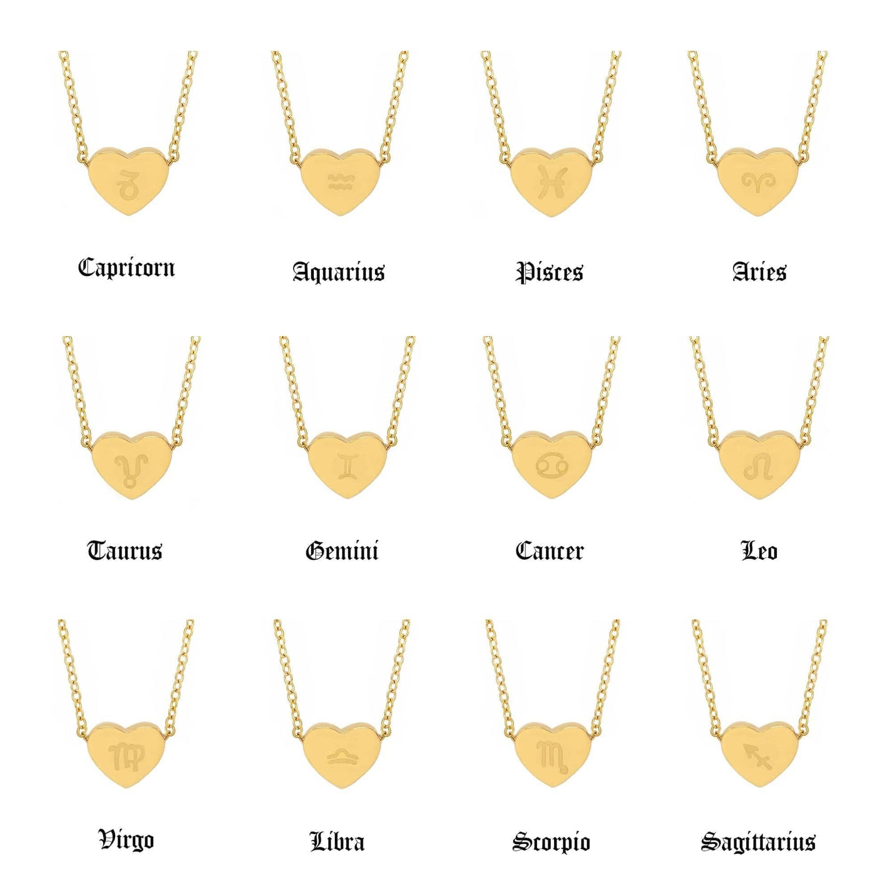 Alora Zodiac Necklace