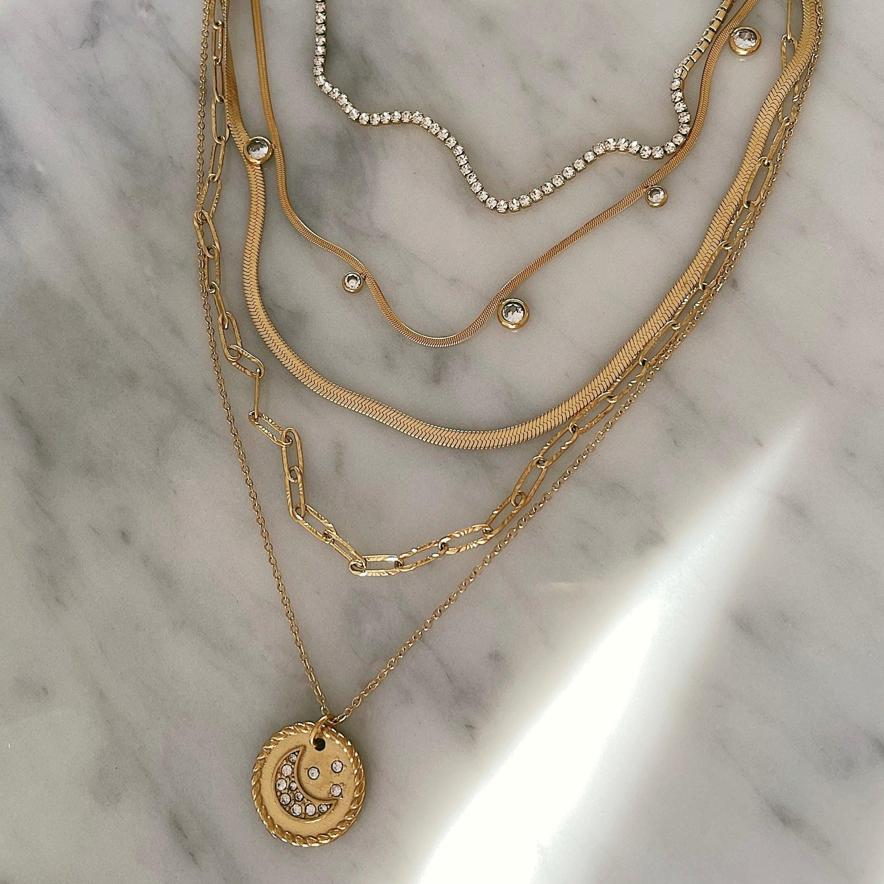 Bardot Tennis Necklace