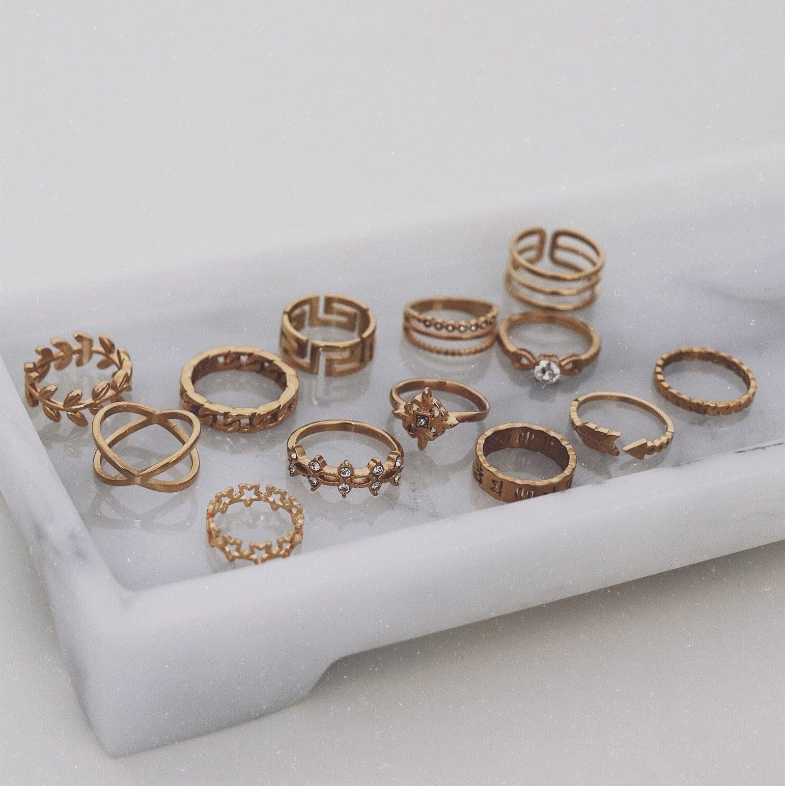 Bernadette Chakra Ring