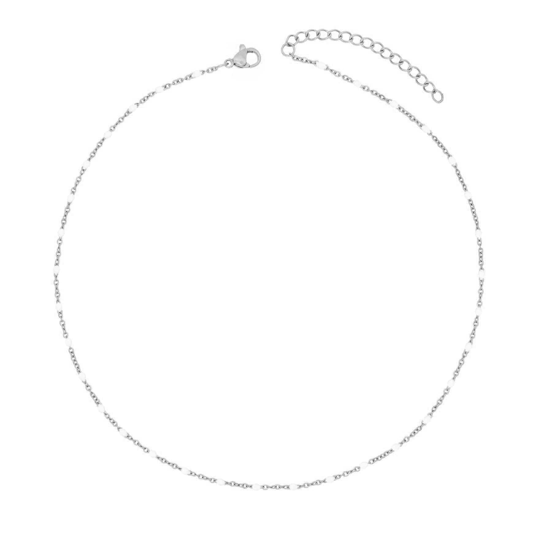 Blanco Beaded Necklace