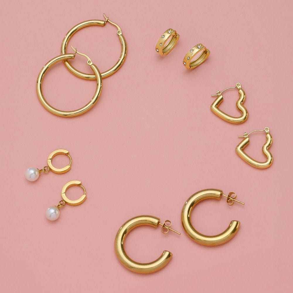 Exude Hoop Earrings