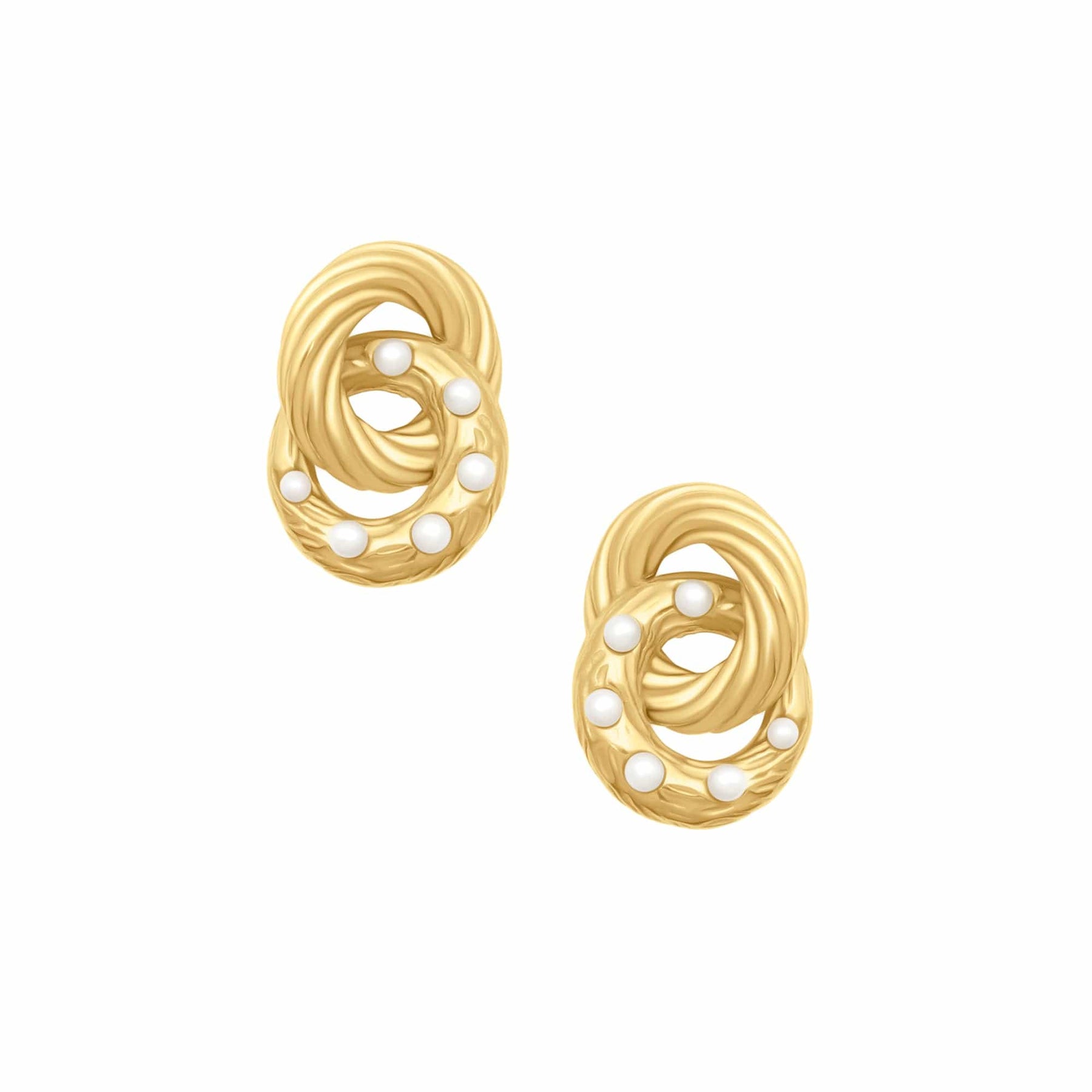 Cordelia Pearl Stud Earrings