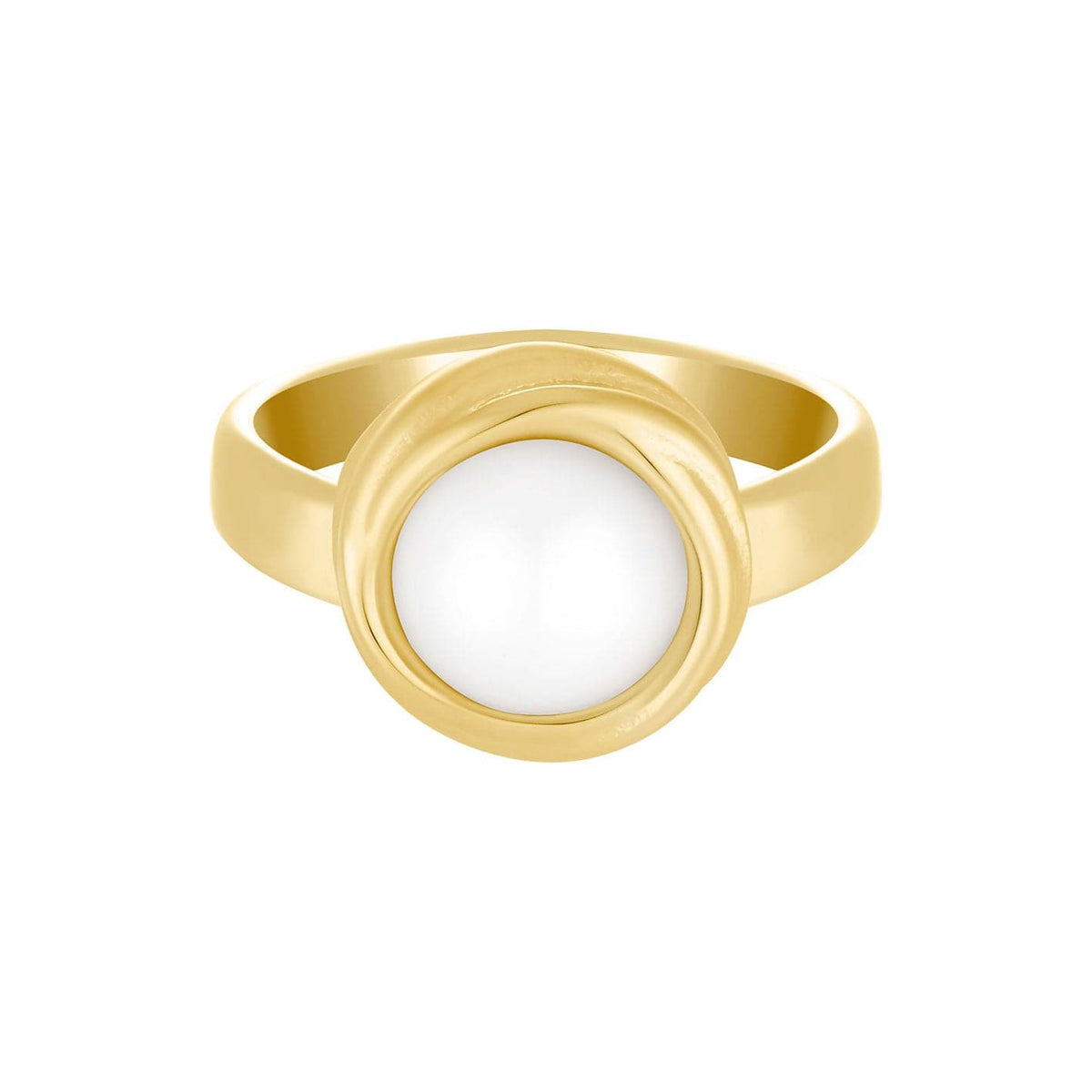 Tide Pearl Ring — Pink Island Rings | Tarnish-Free Waterproof Jewellery Australia
