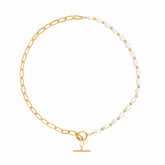 Essence Pearl TBar Necklace
