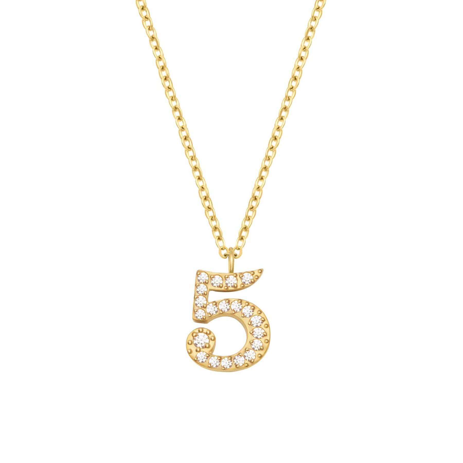Glow Number Necklace