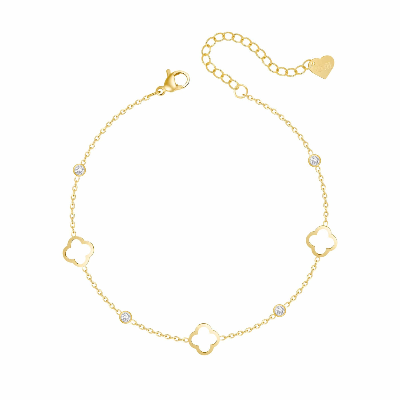 Halo Anklet — Pink Island Anklets | Tarnish-Free Waterproof Jewellery Australia