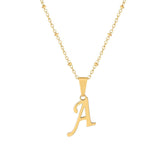 Hawaii Beaded Initial Necklace