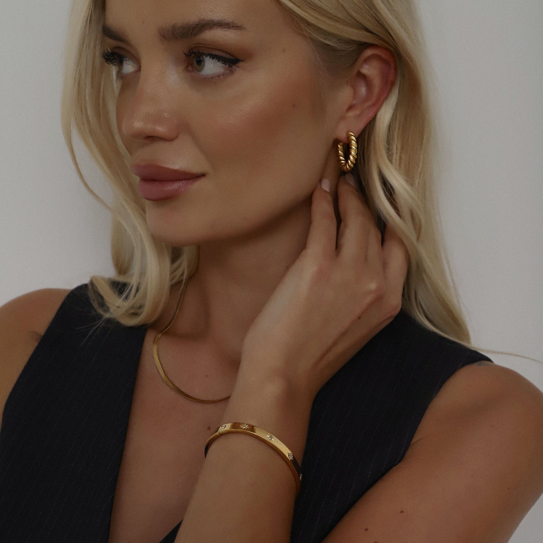 Heather Hoop Earrings