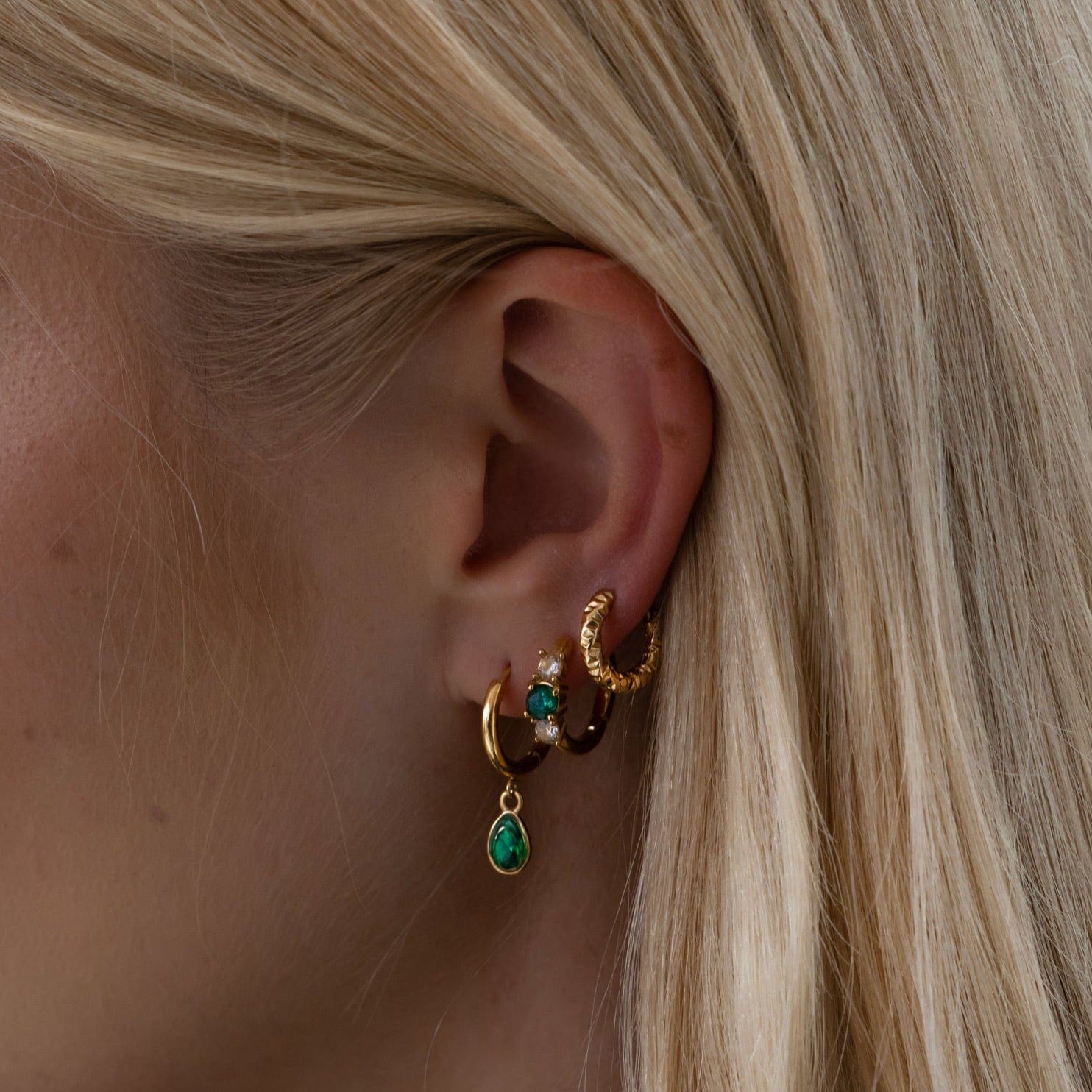 Intrigue Hoop Earrings