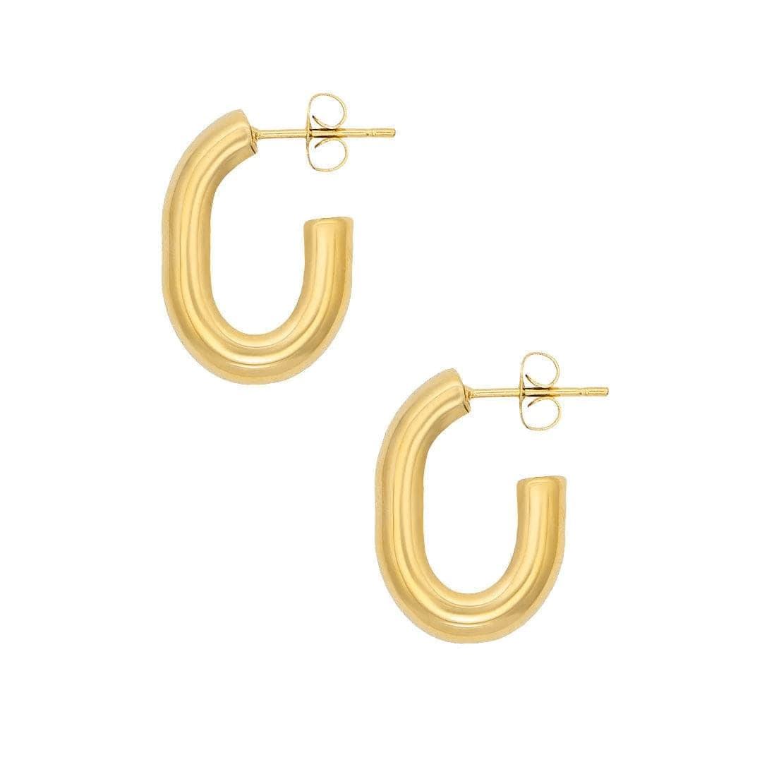 Lagoon Hoop Earrings