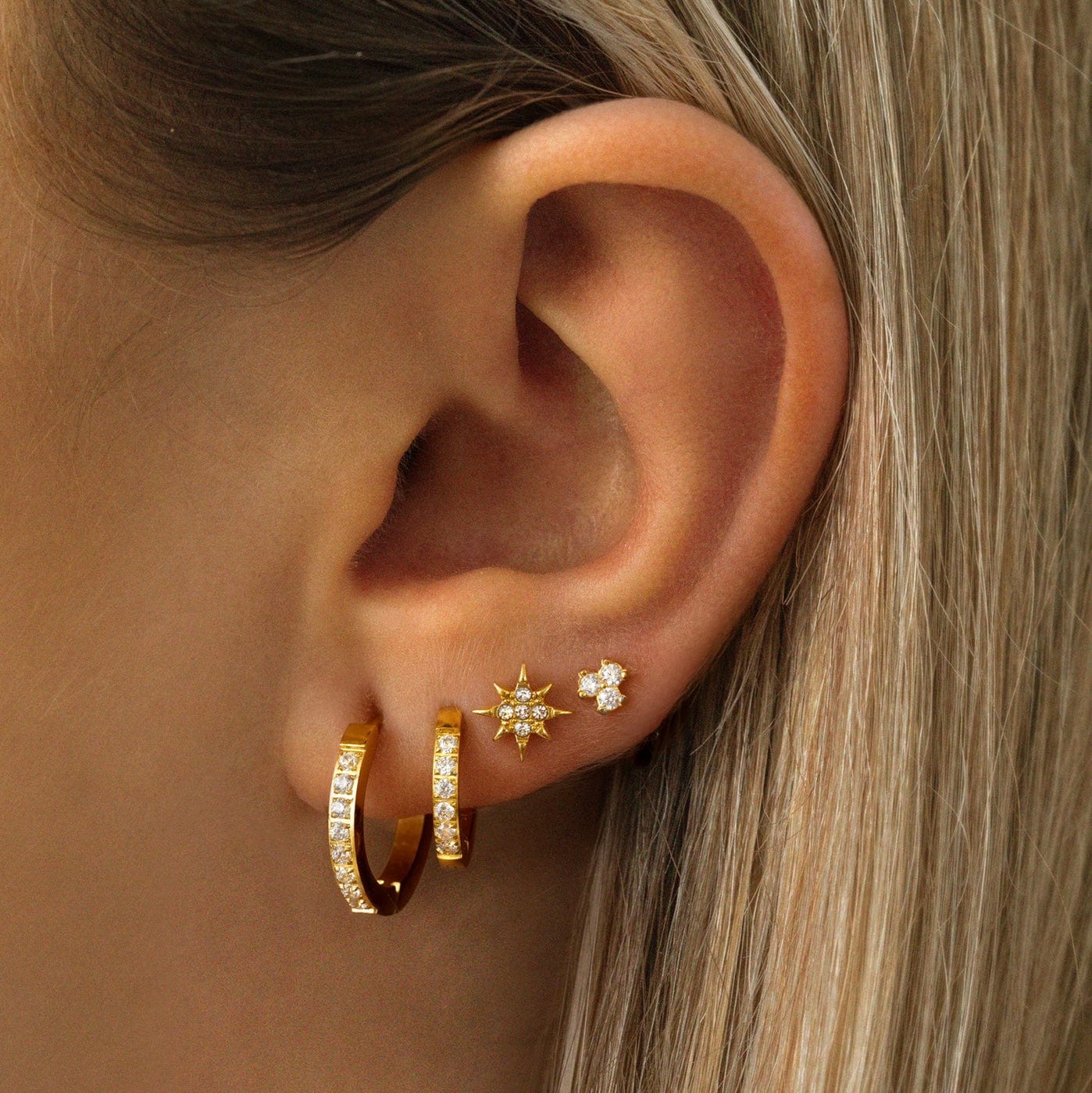 Lexi Huggie Hoop Earrings