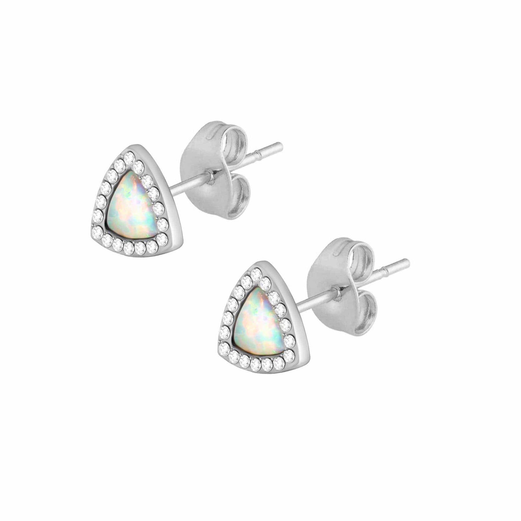 Light Year Opal Stud Earrings