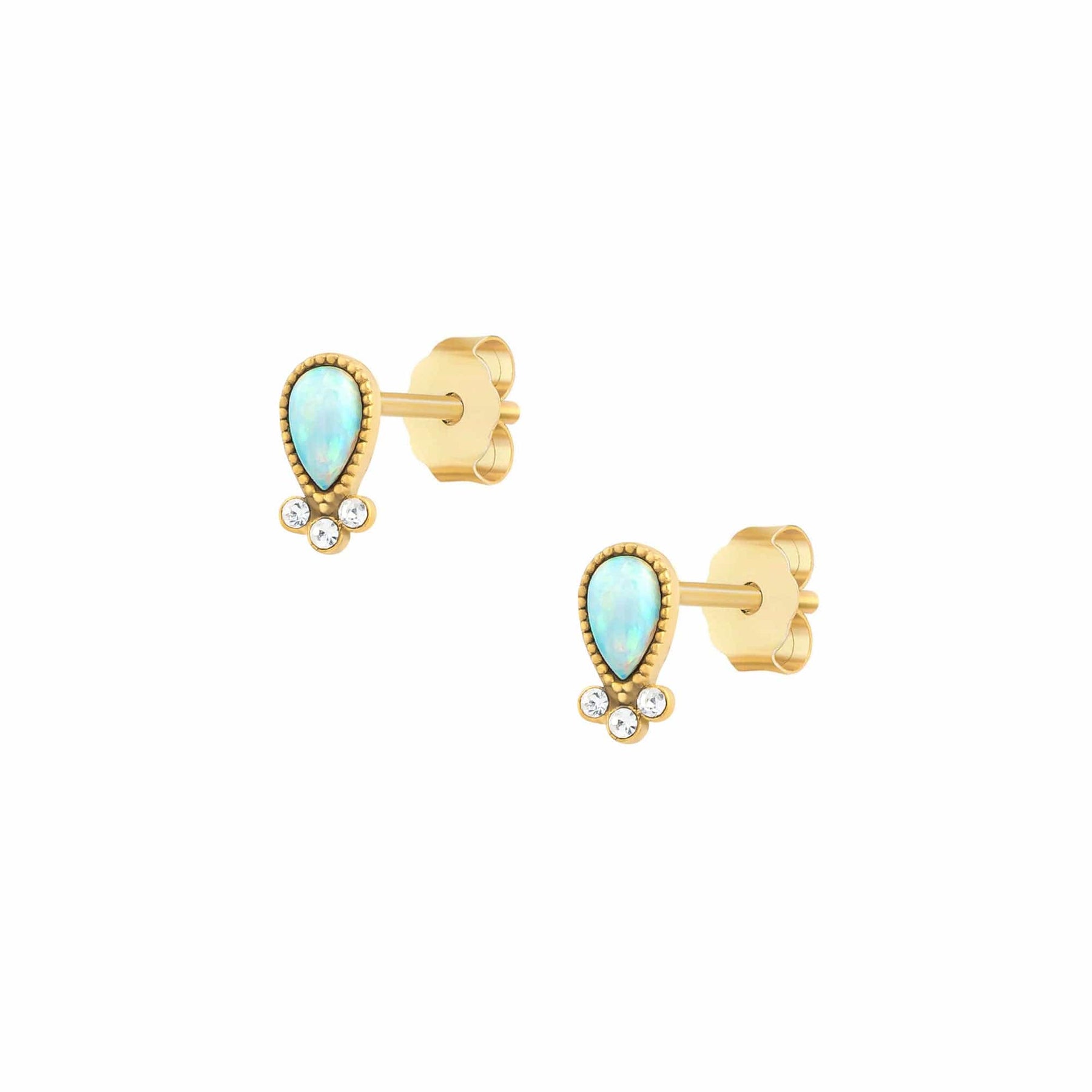 Meadow Opal Stud Earrings