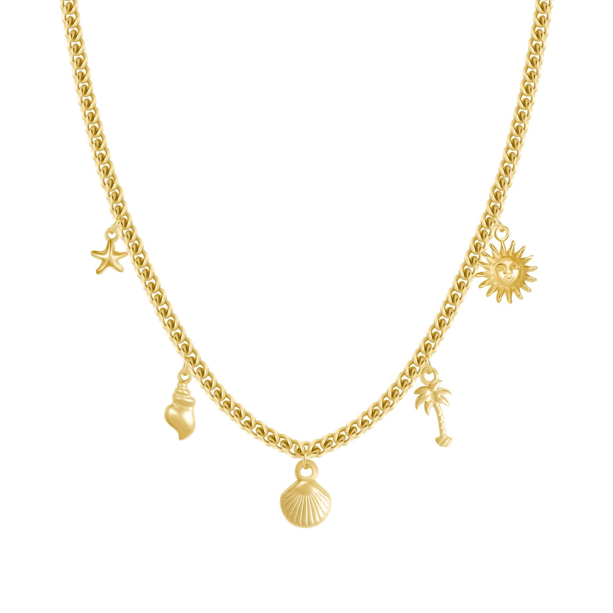Voyage Charm Necklace — Pink Island Necklaces | Tarnish-Free Waterproof Jewellery Australia