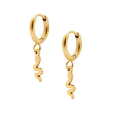 Medusa Hoop Earrings