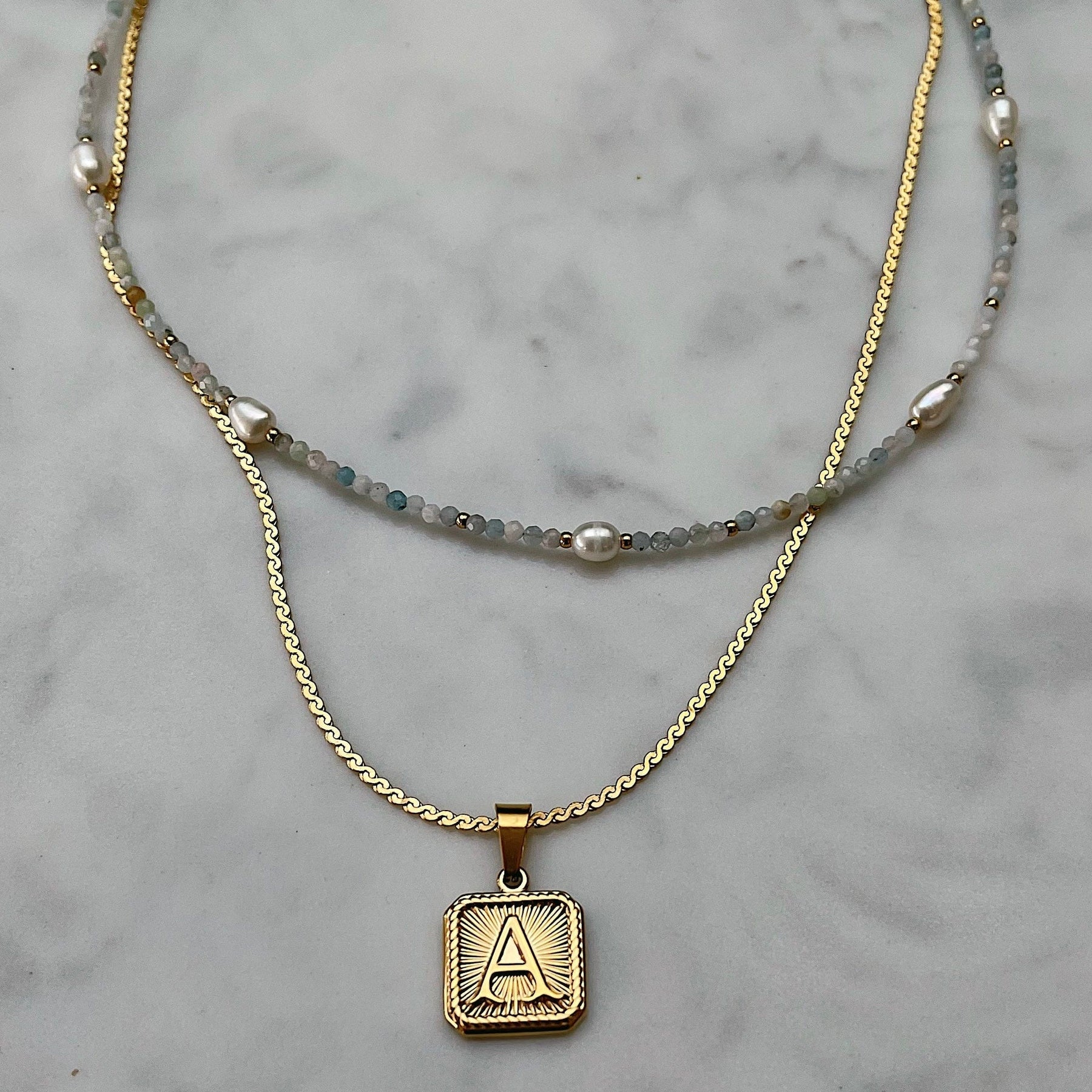 Mesmerise Initial Necklace