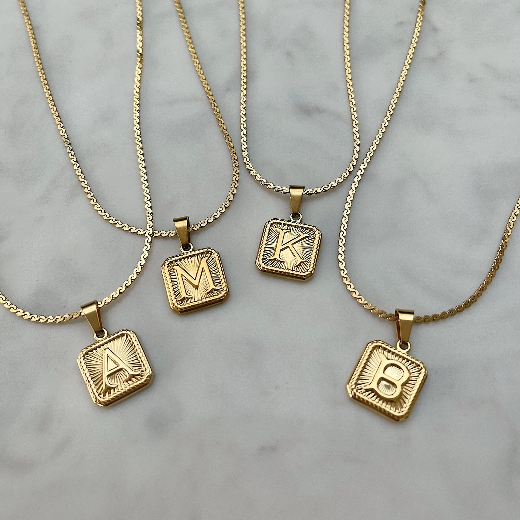 Mesmerise Initial Necklace