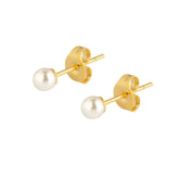 Mini Pearl Stud Earrings