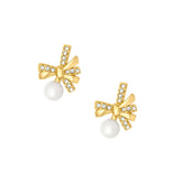 Miyan Bow Stud Earrings