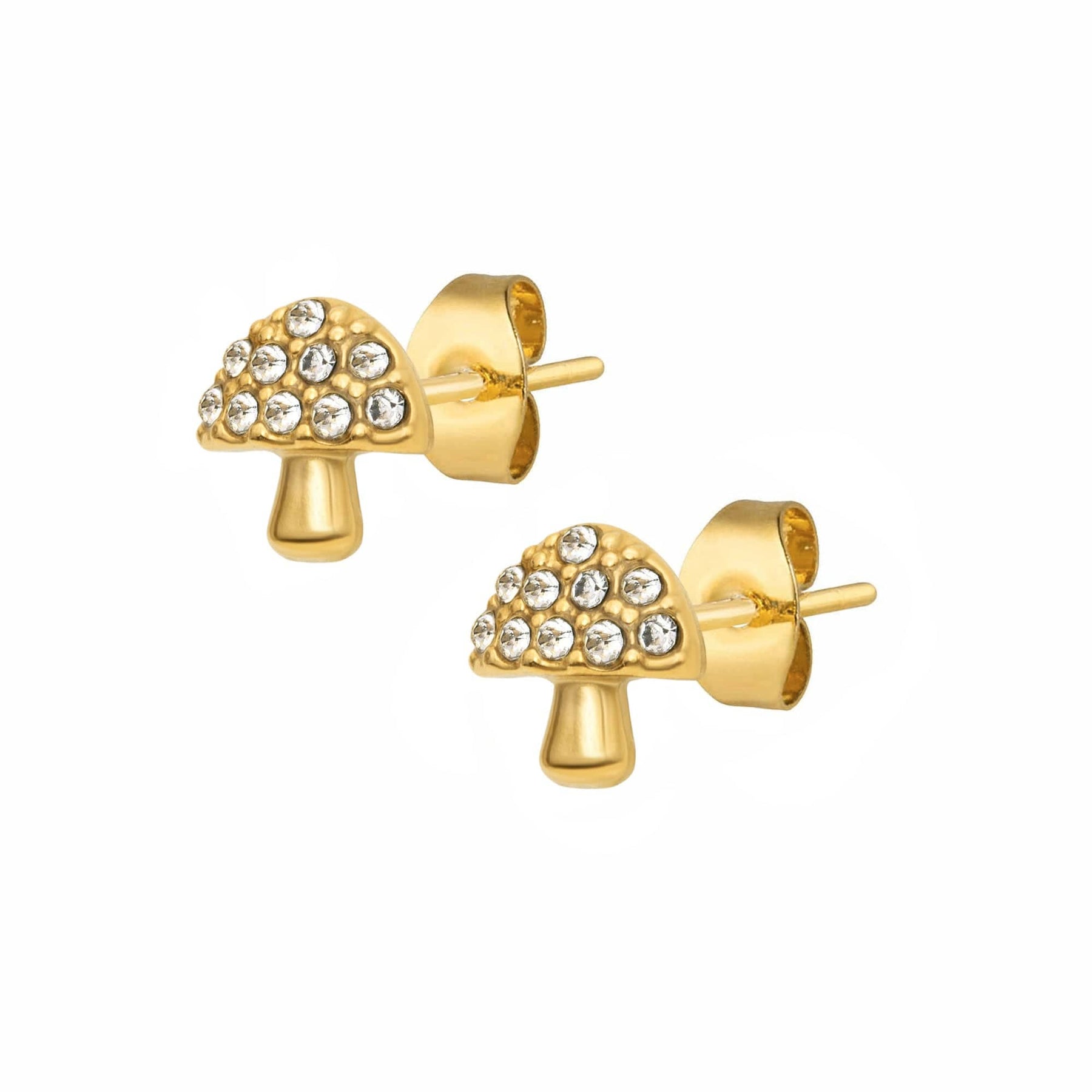 Mushroom Stud Earrings