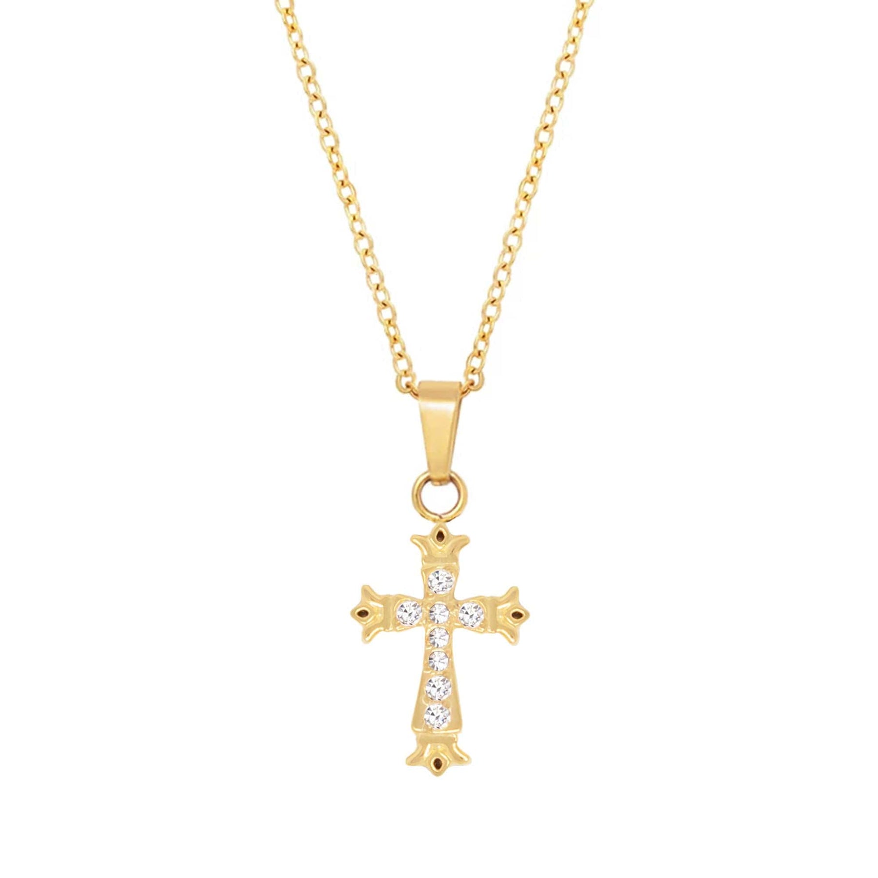 Natalya Cross Necklace