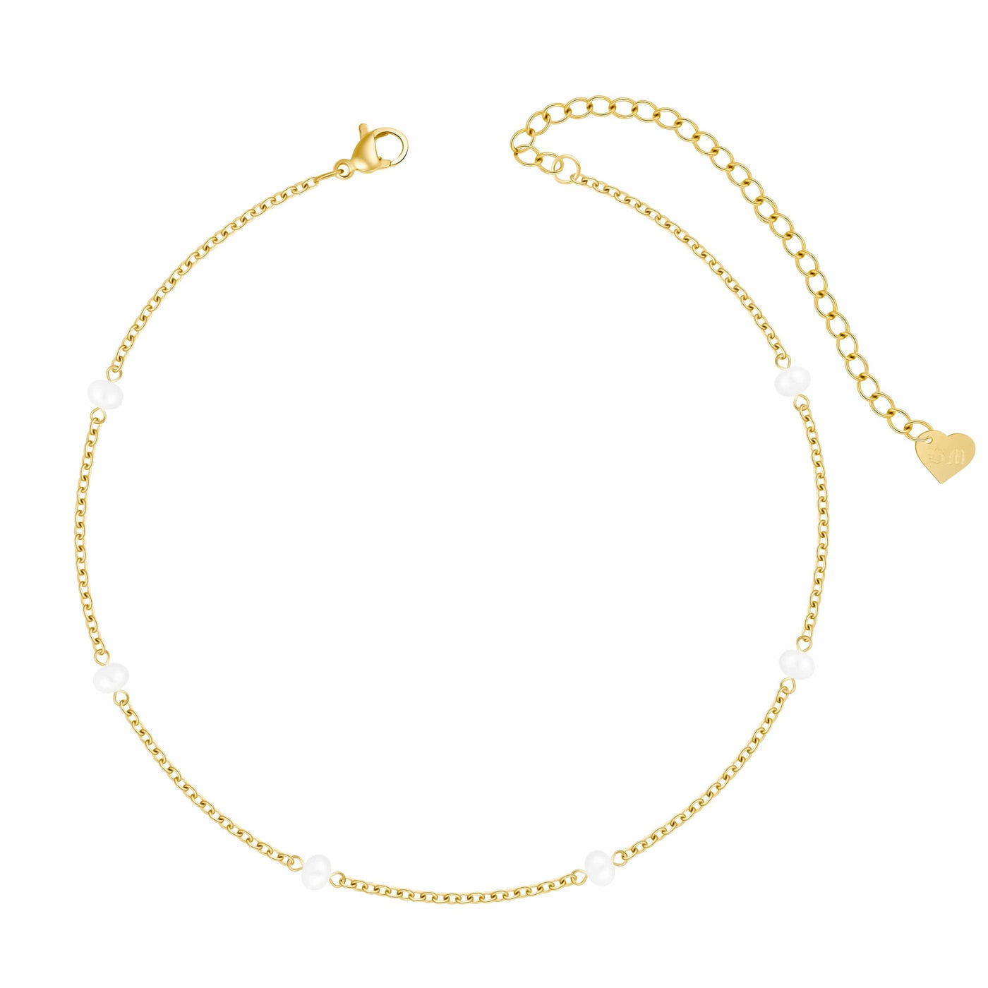 Coastal Pearl Choker — Pink Island Necklaces | Tarnish-Free Waterproof Jewellery Australia
