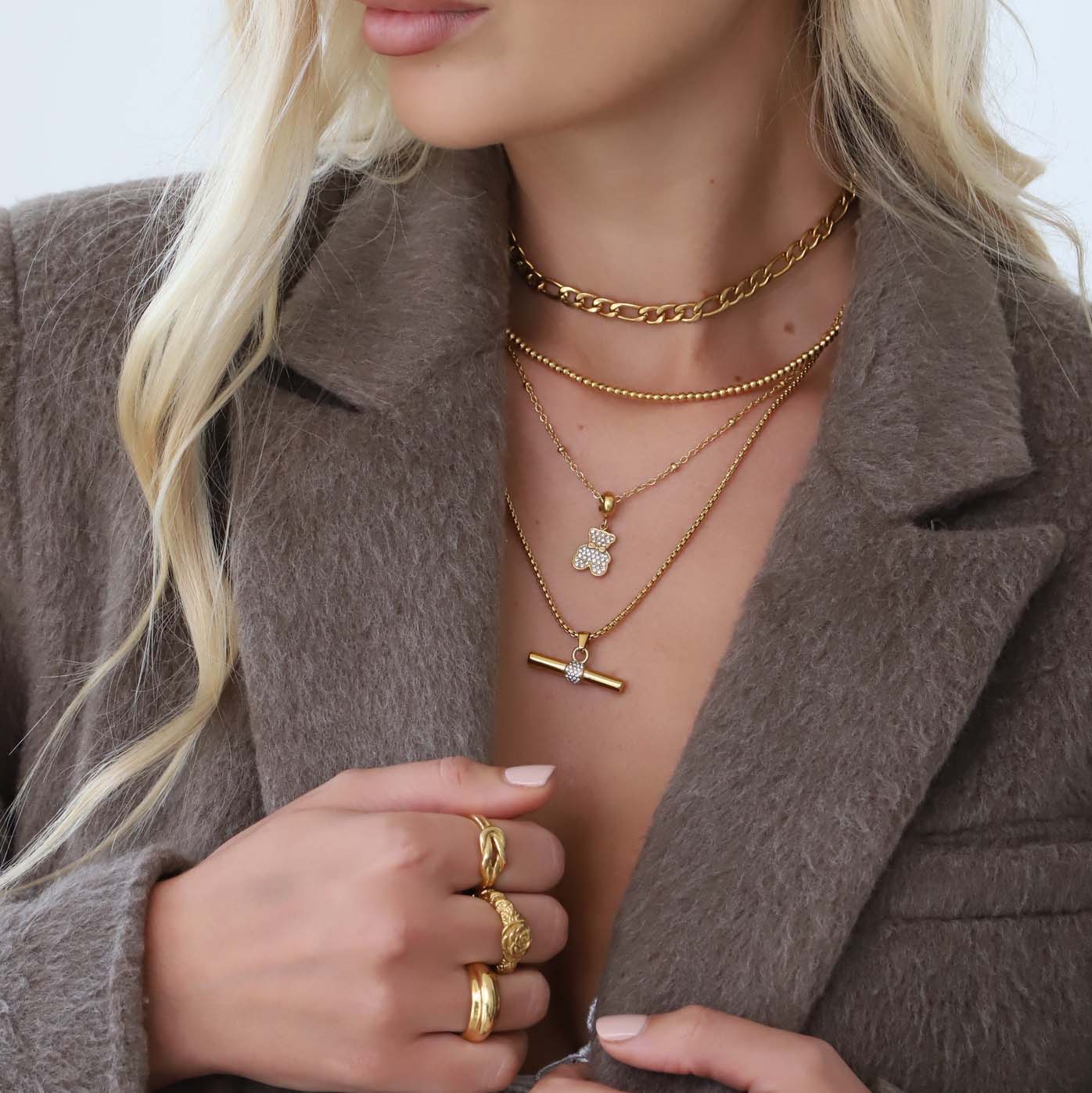 Octavia Tbar Necklace