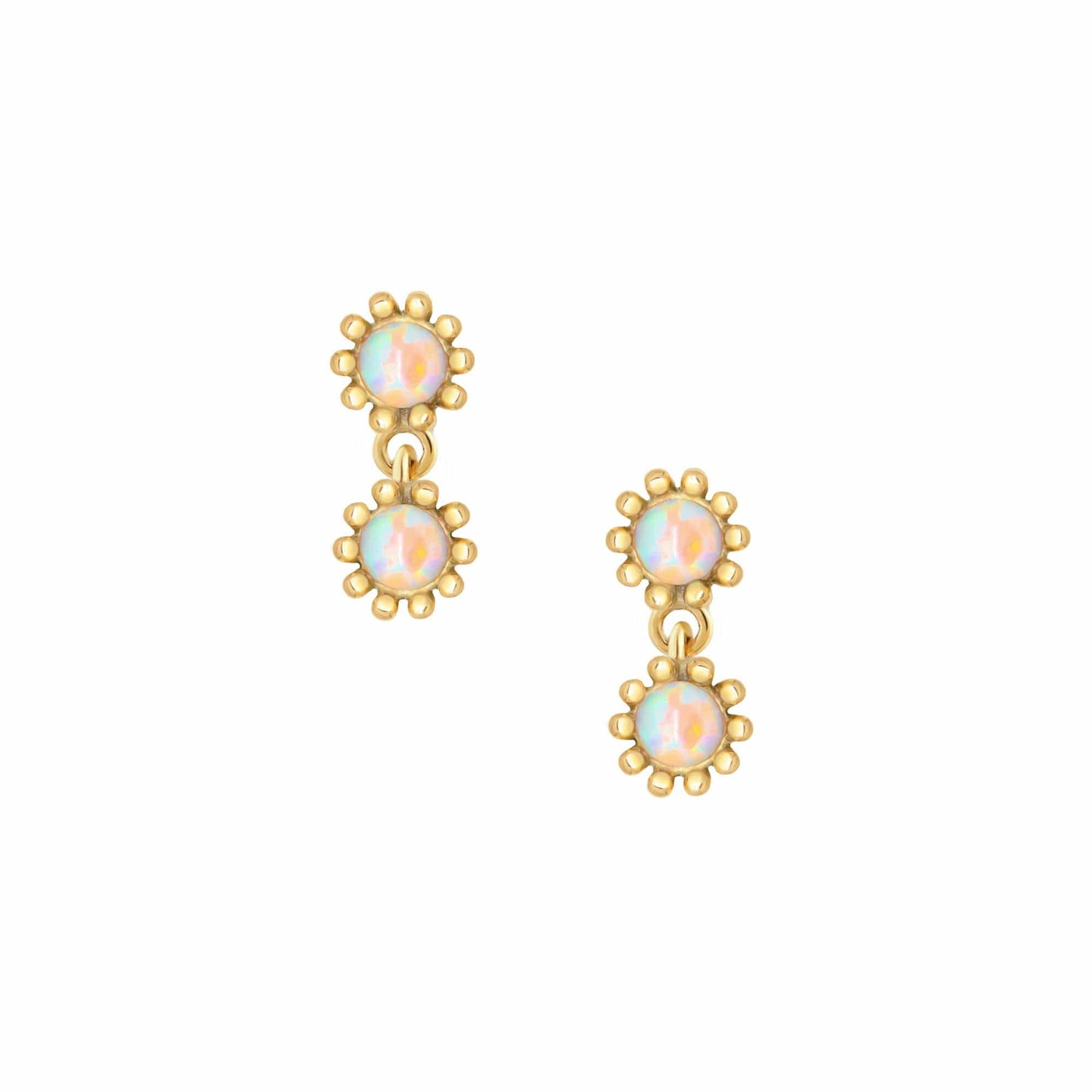 Oslo Opal Stud Earrings