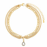 Paisley Triple Anklet