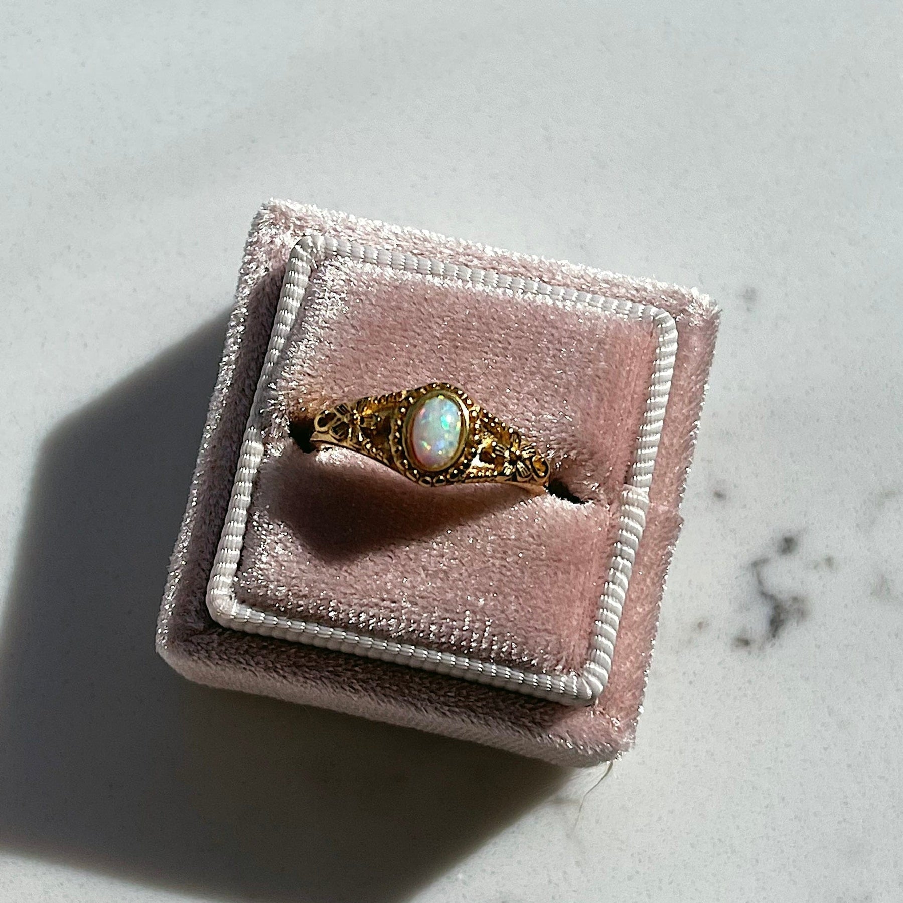 Petal Opal Ring