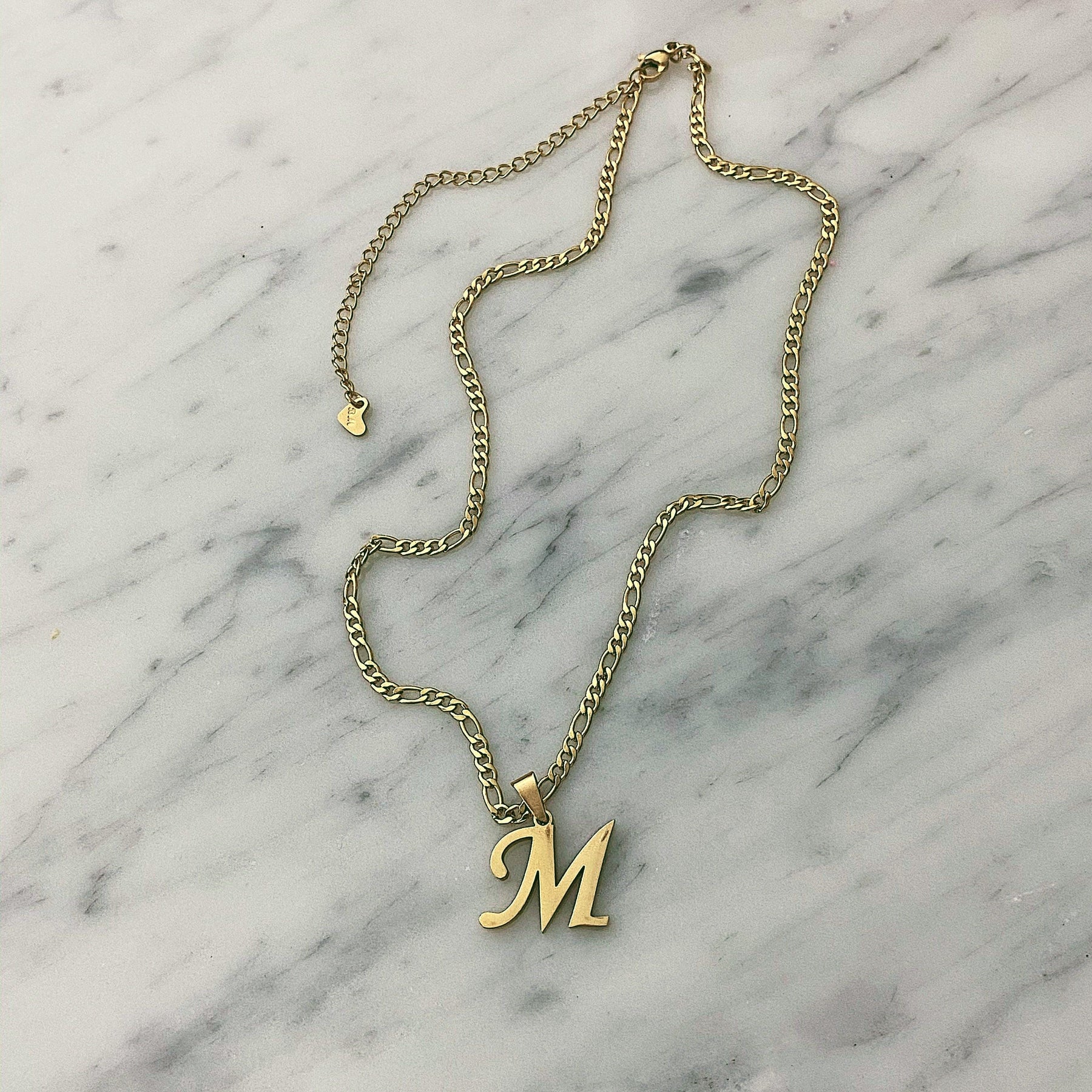 Rebel Initial Necklace