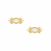 Reef Opal Stud Earrings