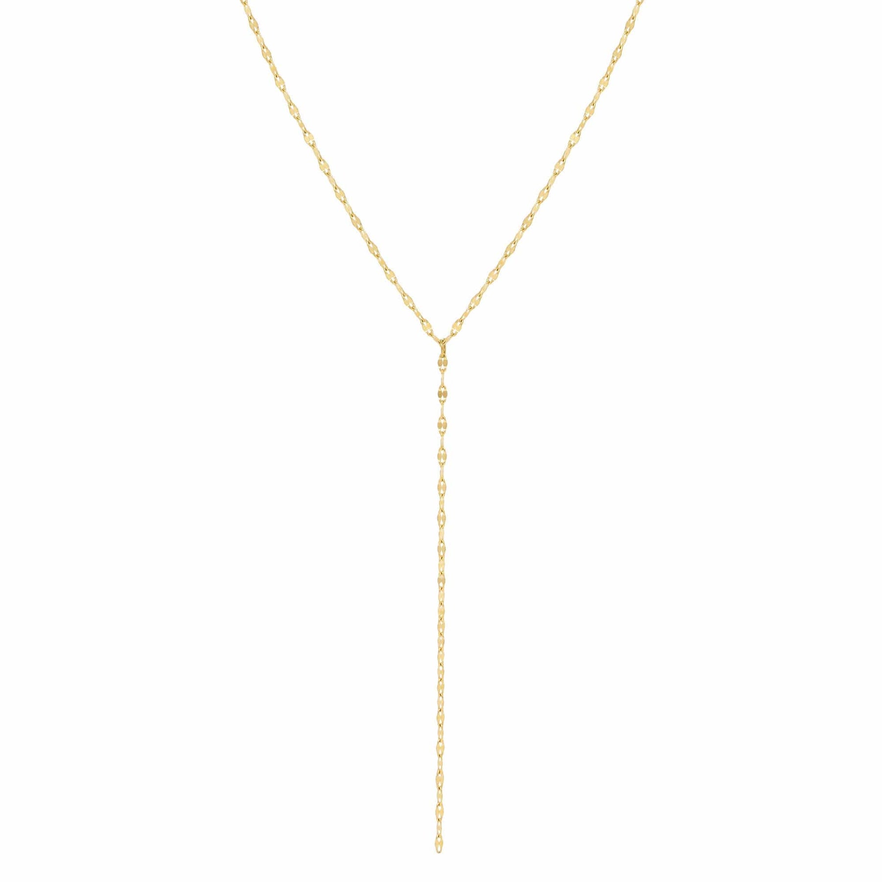 Ruby Lariat Necklace