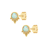 Sammie Opal Stud Earrings