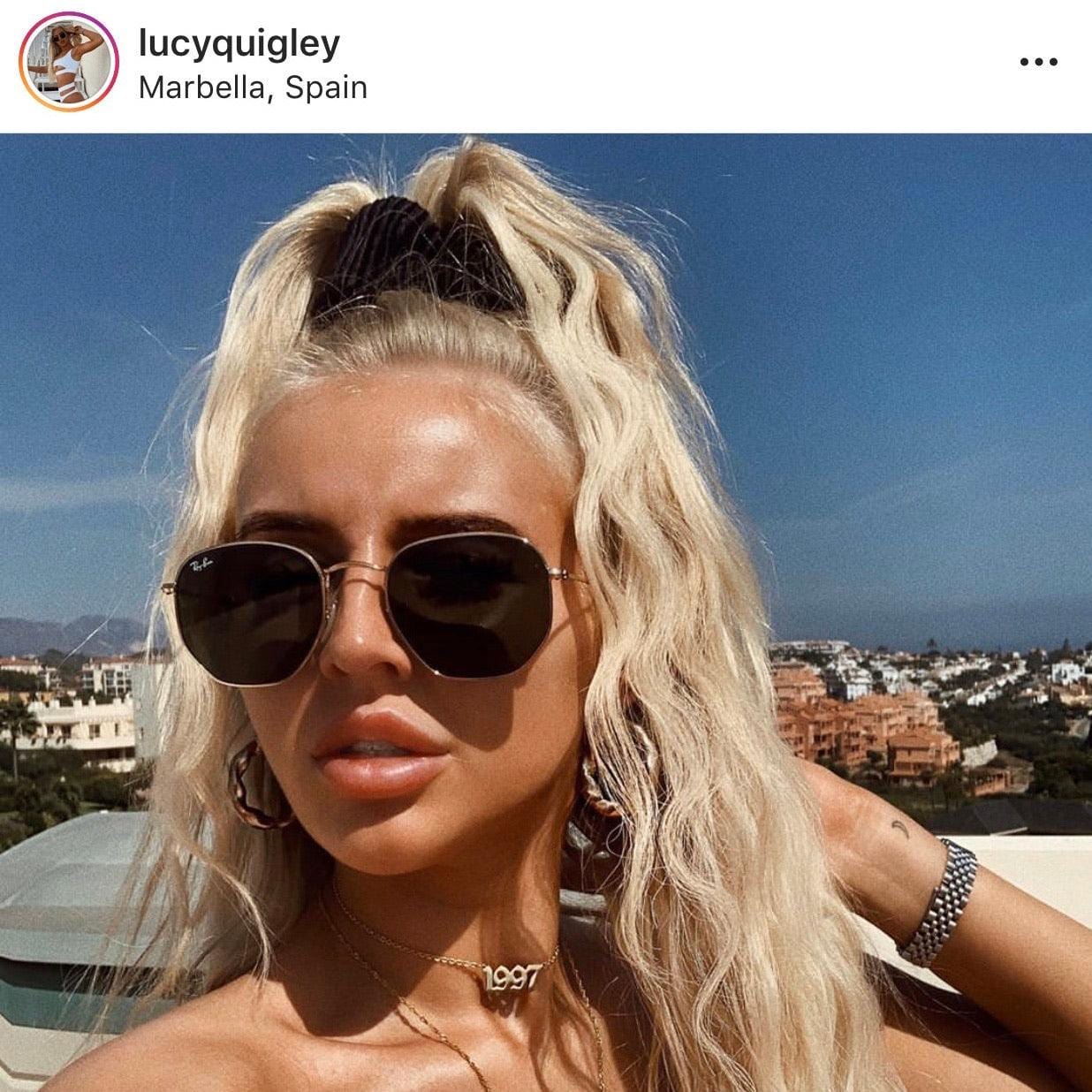 Script Year Choker Necklace