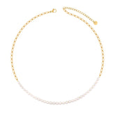 Spring Break Pearl Necklace